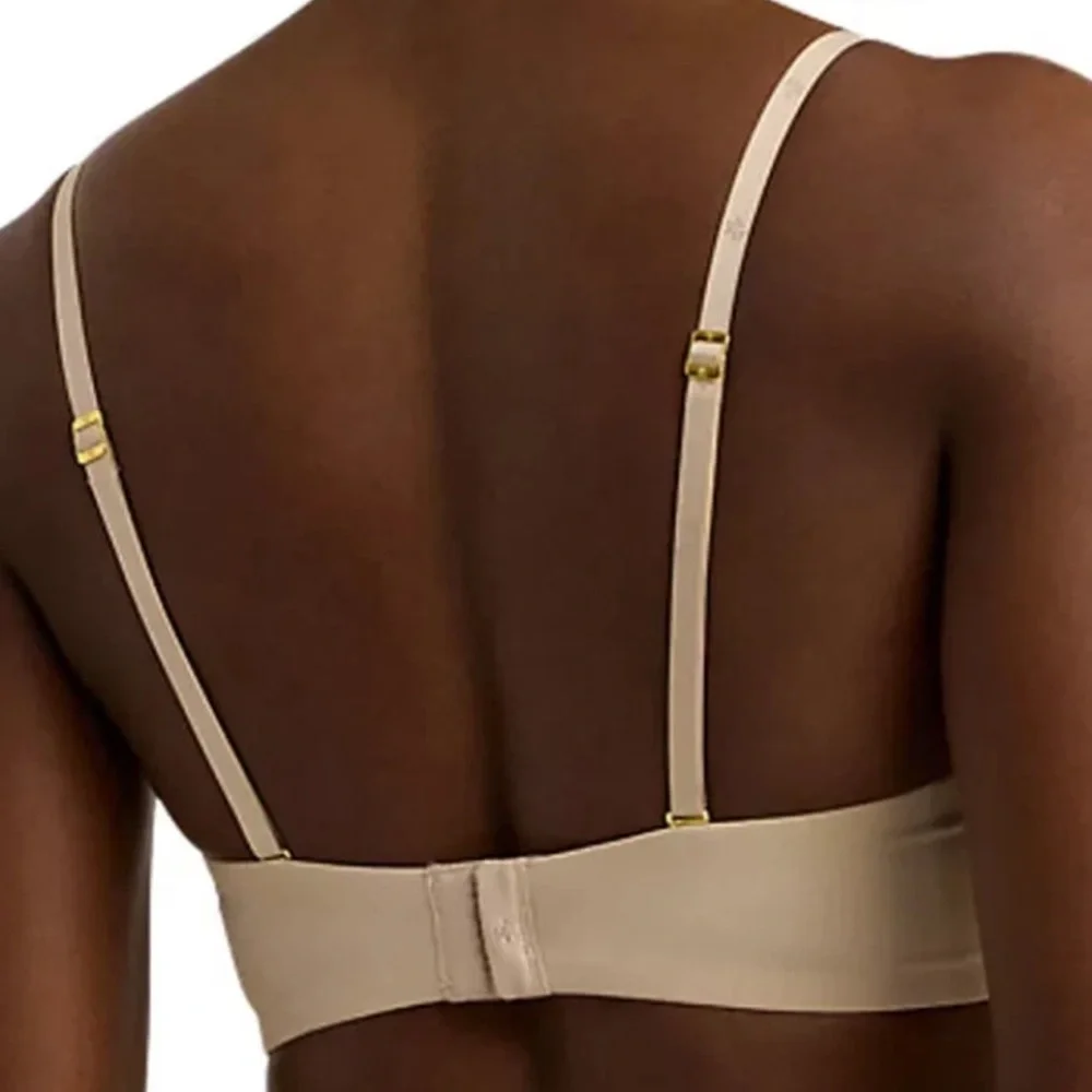 NWT Lauren Ralph Lauren Women’s Luxe Convertible Strapless Bra in‎ Light Truffle